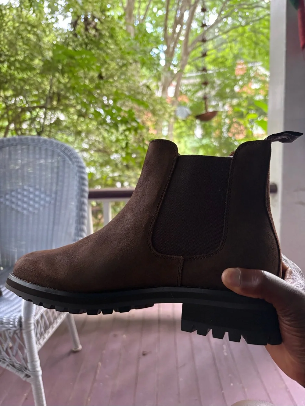 Men's Brown Chelsea Boots - Classic Leather Slip-On